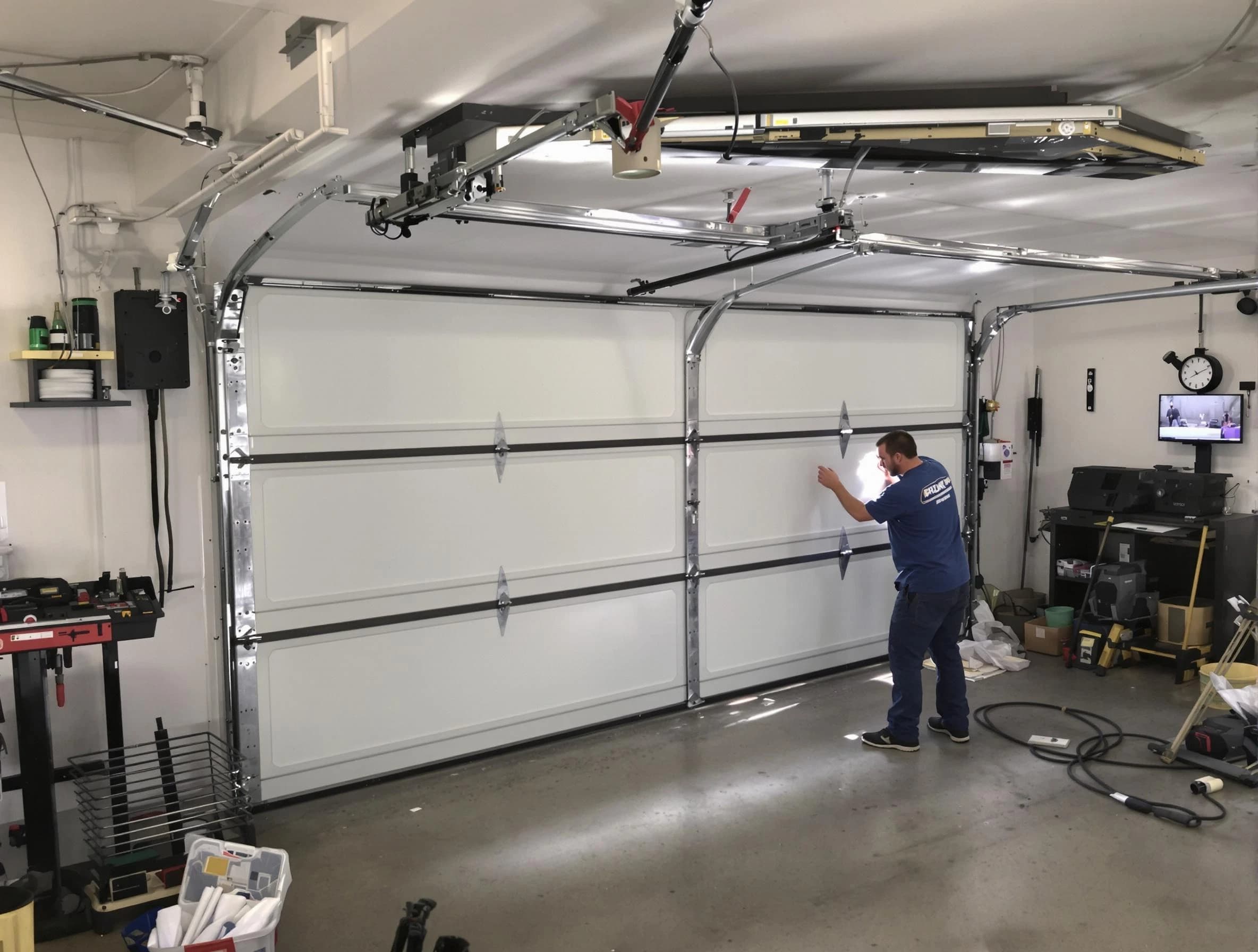 Professional garage door repair service by Tecumseh Garage Door Repair in Tecumseh