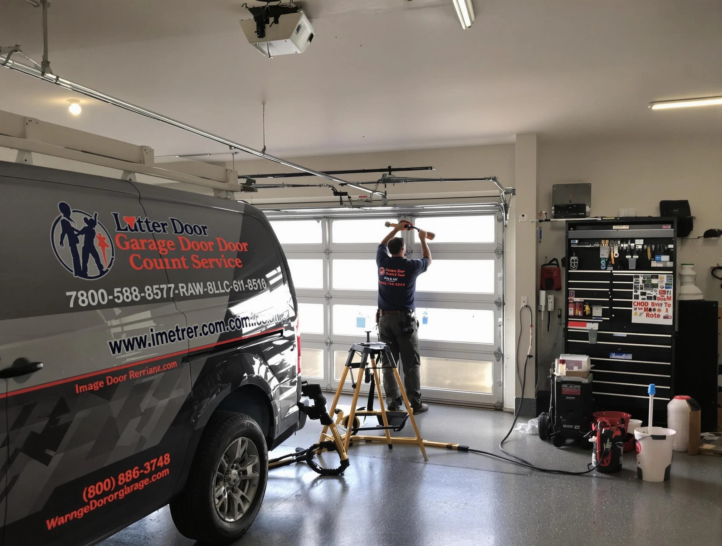 Tecumseh Garage Door Repair rapid response team performing same-day repair in Tecumseh