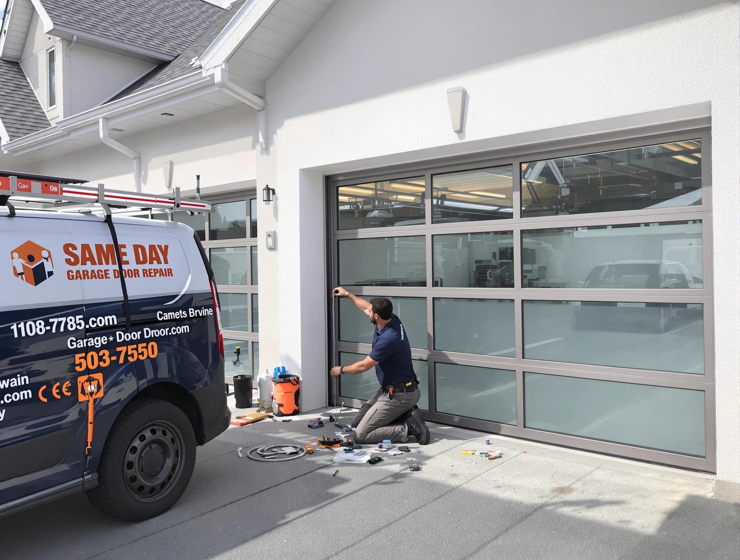 Same-day garage door repair service by Tecumseh Garage Door Repair in Tecumseh