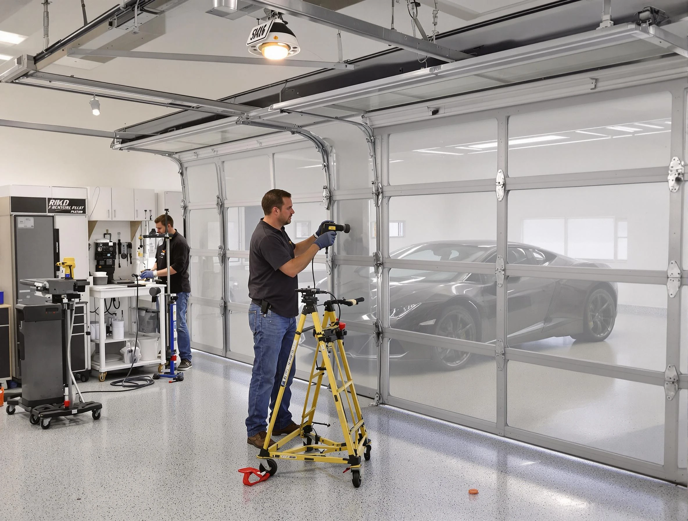 Garage Door Dents Repair in Tecumseh