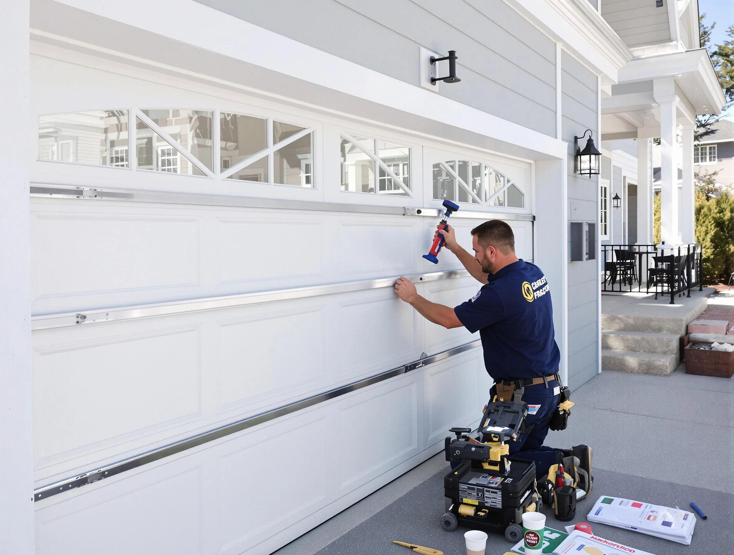 Professional garage door installation by Tecumseh Garage Door Repair in Tecumseh