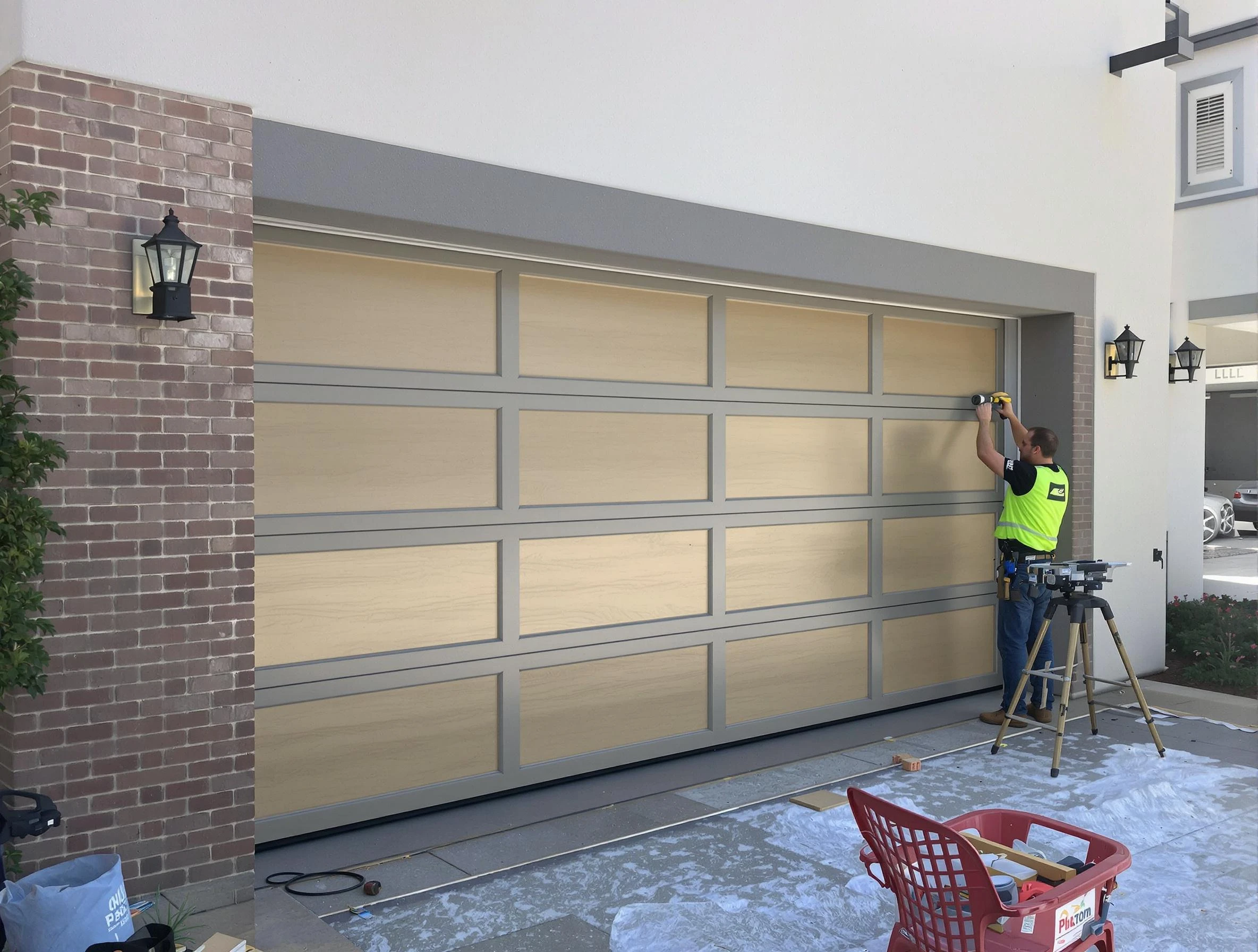 Garage door replacement service by Tecumseh Garage Door Repair in Tecumseh