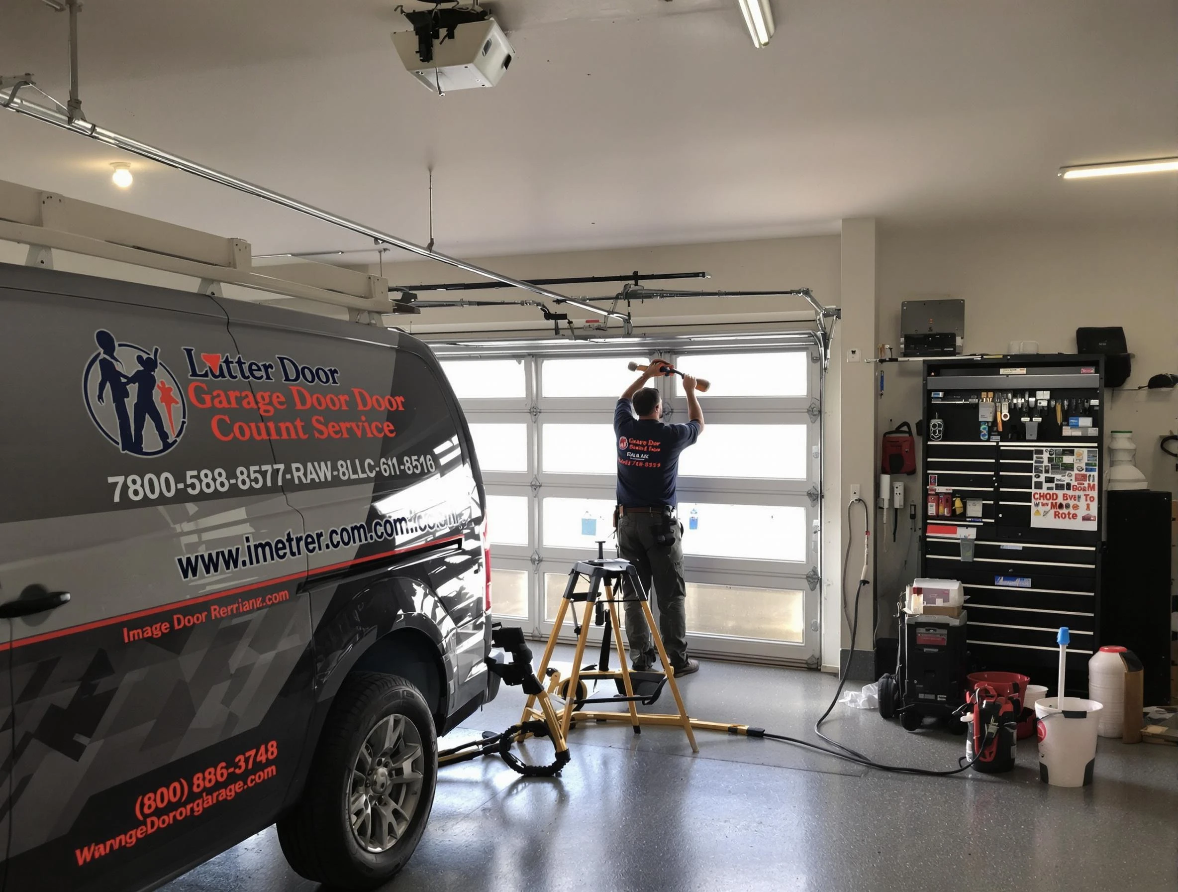 Tecumseh Garage Door Repair rapid response team performing same-day repair in Tecumseh