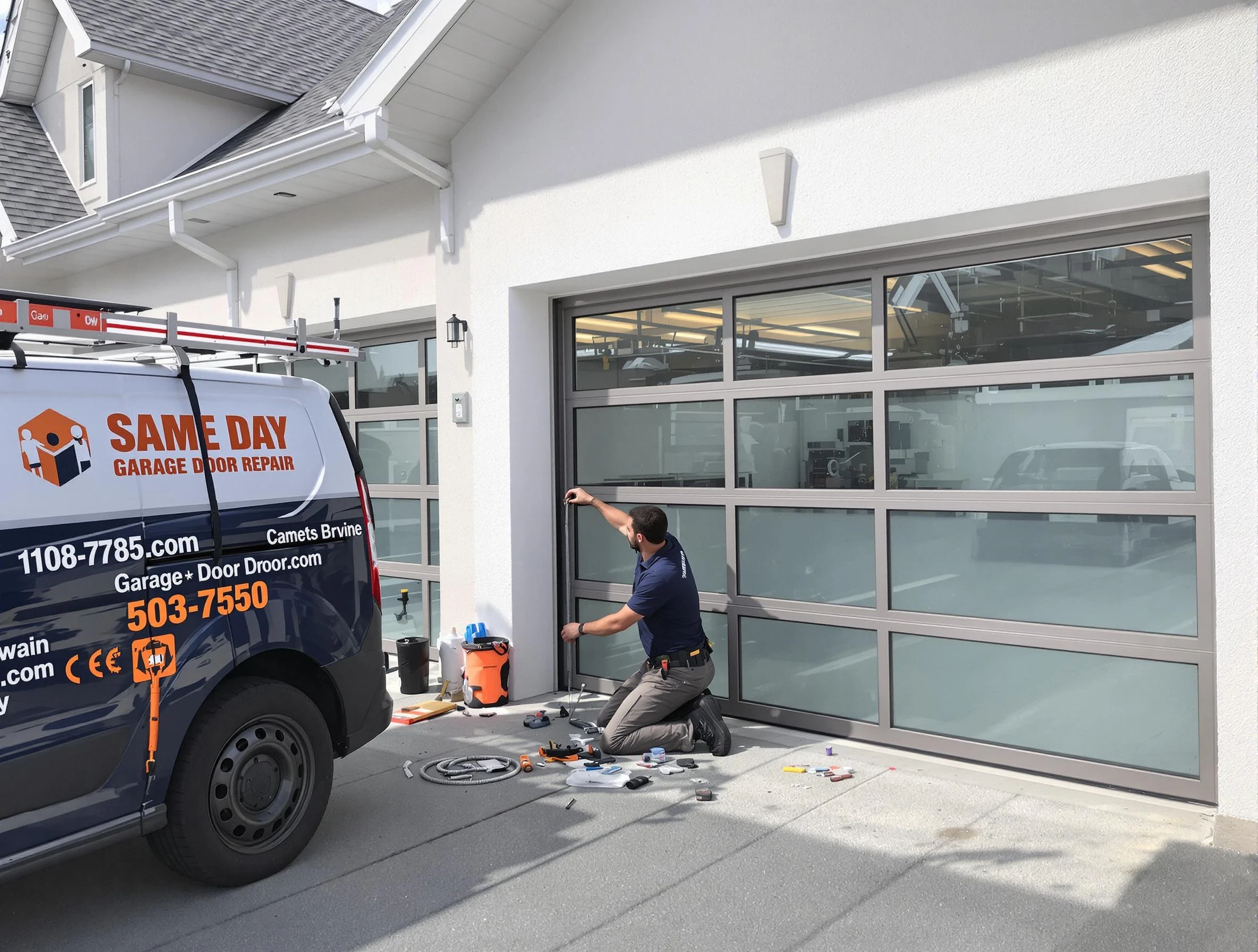 Same-day garage door repair service by Tecumseh Garage Door Repair in Tecumseh